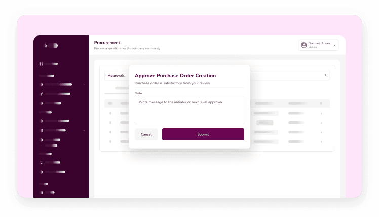 Streamlined Procurement